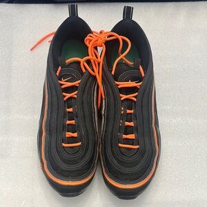 Nike Black and Orange Athletic Shoes
